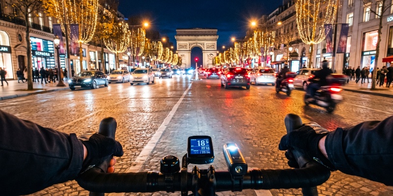 Paris by Night à vélo — la ville qui s'illumine