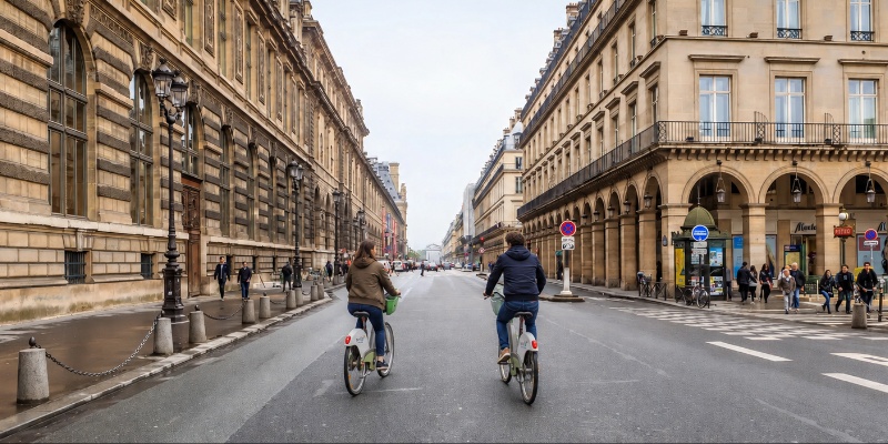 Paris Respire à vélo — le dimanche sans voitures